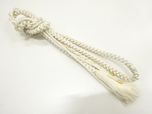 JAPANESE KIMONO / HANDTIED OBIJIME CORD